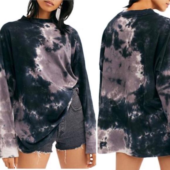 We The Free Tops - Free People We The Free Be Free Tie Dye Tee